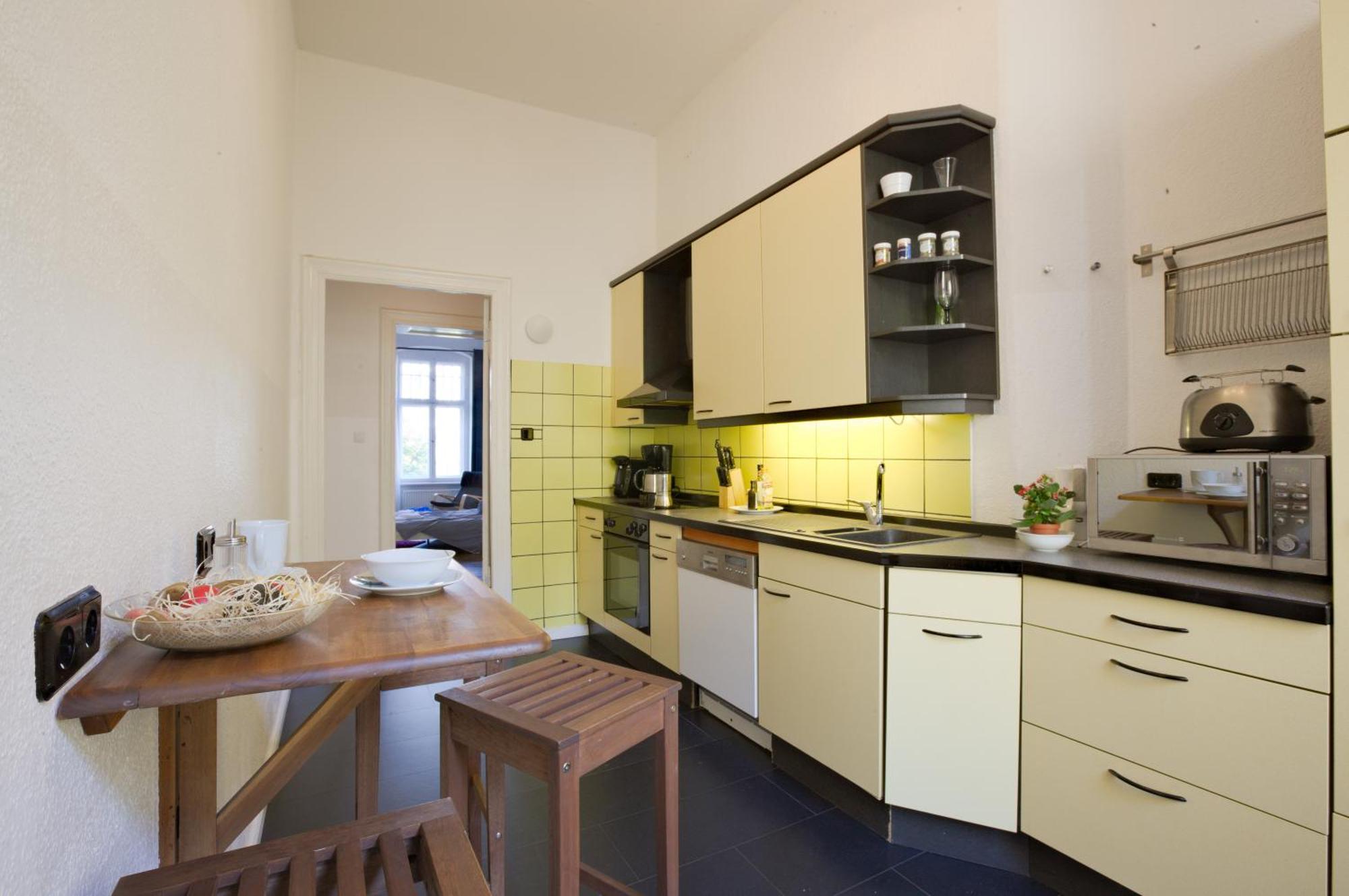 Elegante Altbauwohnung Berlin Eksteriør billede