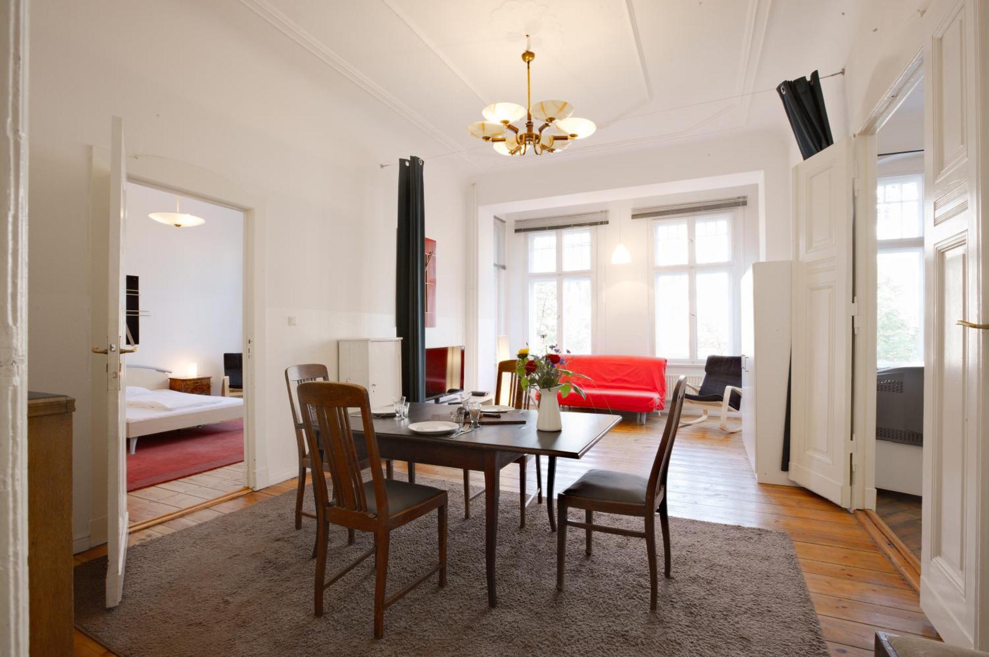 Elegante Altbauwohnung Berlin Eksteriør billede