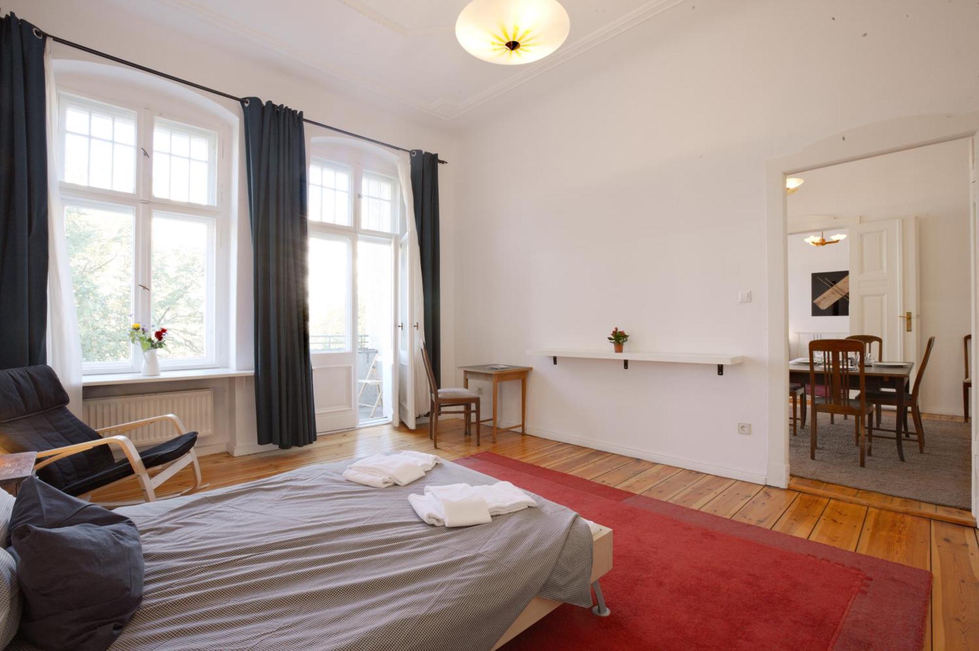 Elegante Altbauwohnung Berlin Eksteriør billede