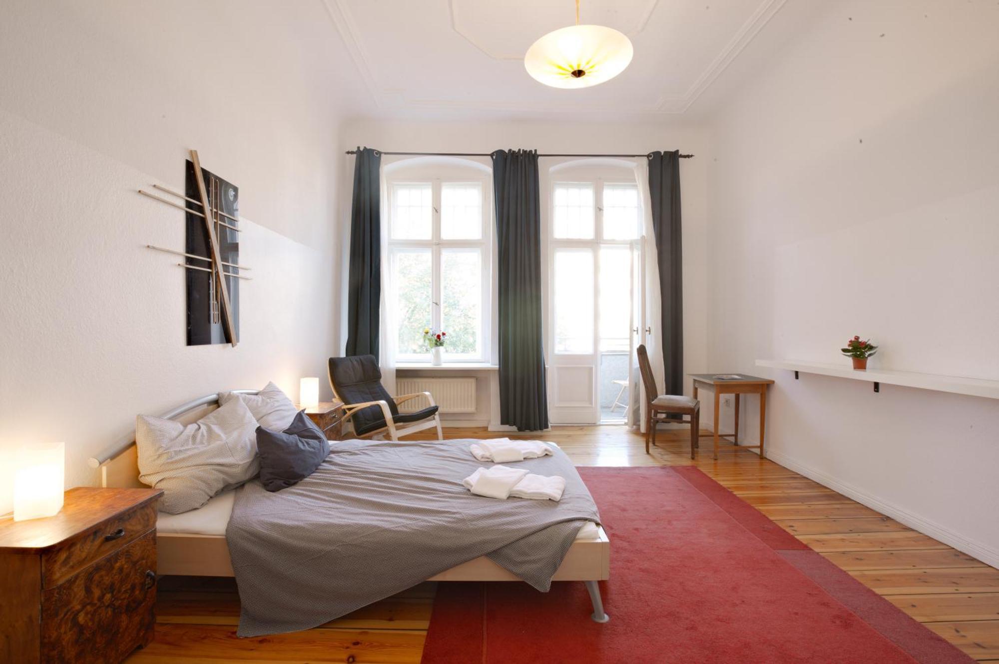 Elegante Altbauwohnung Berlin Eksteriør billede