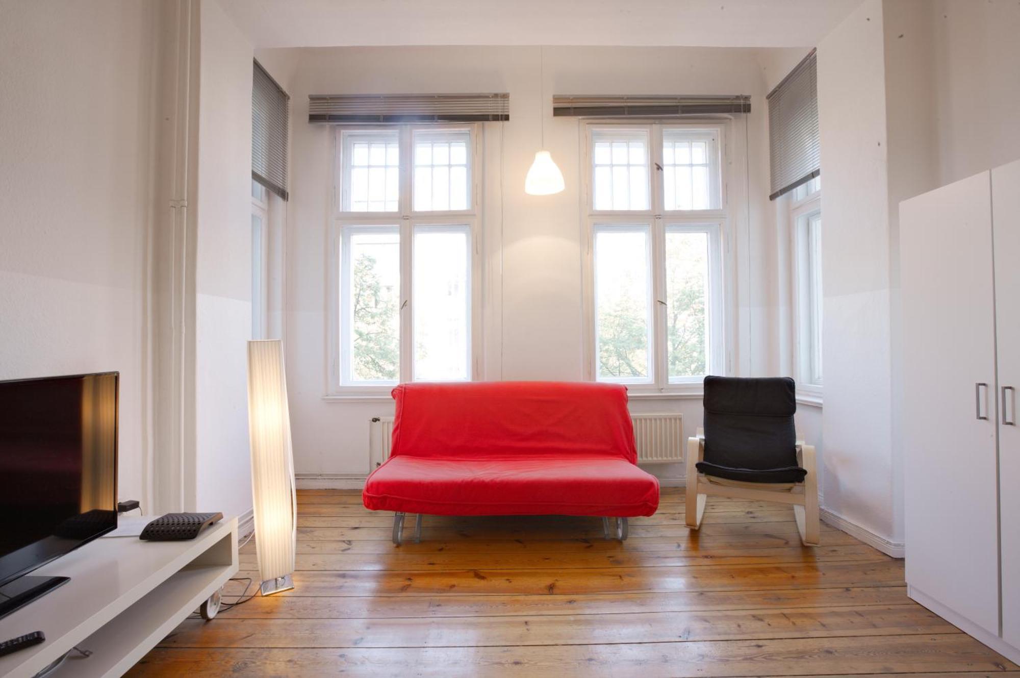 Elegante Altbauwohnung Berlin Eksteriør billede