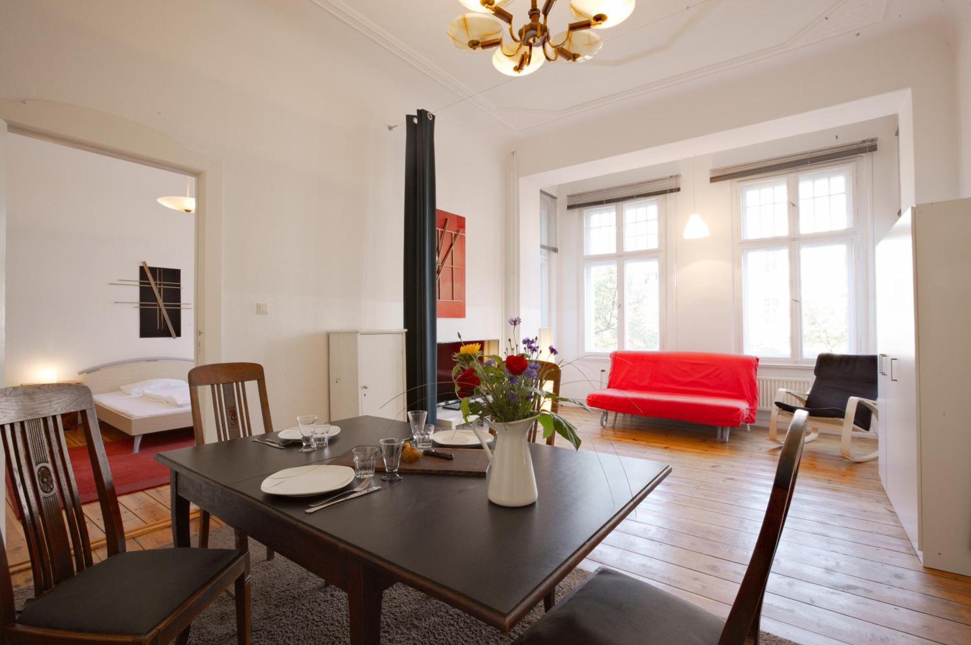 Elegante Altbauwohnung Berlin Eksteriør billede